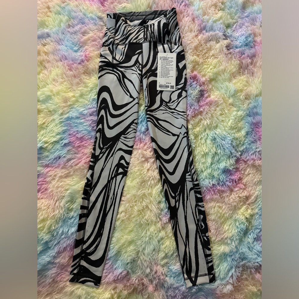 Zebra print legging